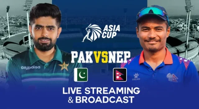 PAK vs NEP Live Streaming: