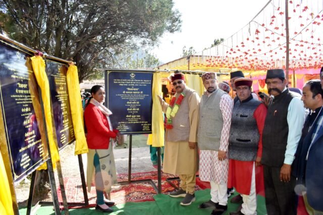 Maharaj gave gift of development schemes worth more than 13 crores