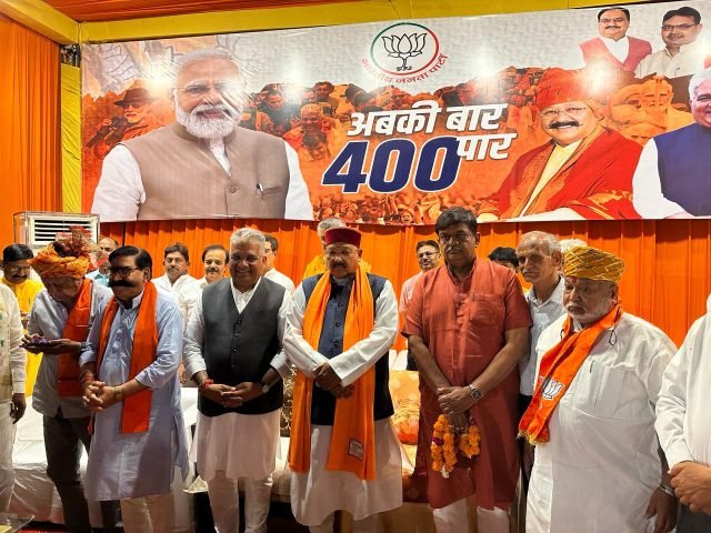 Maharaj roared in Alwar, said if beyond four hundred then POK is ours.