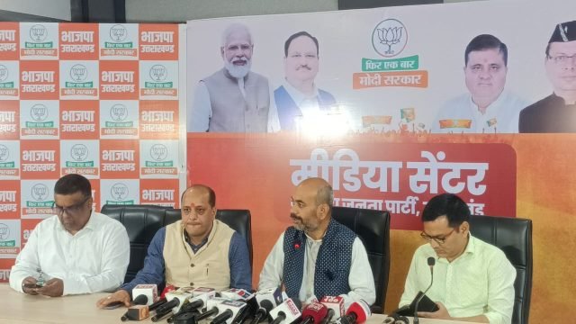 BJP fiercely targets Congress candidate Ganesh Godiyal