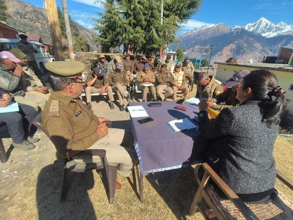 Police personnel given training in Munsiyari