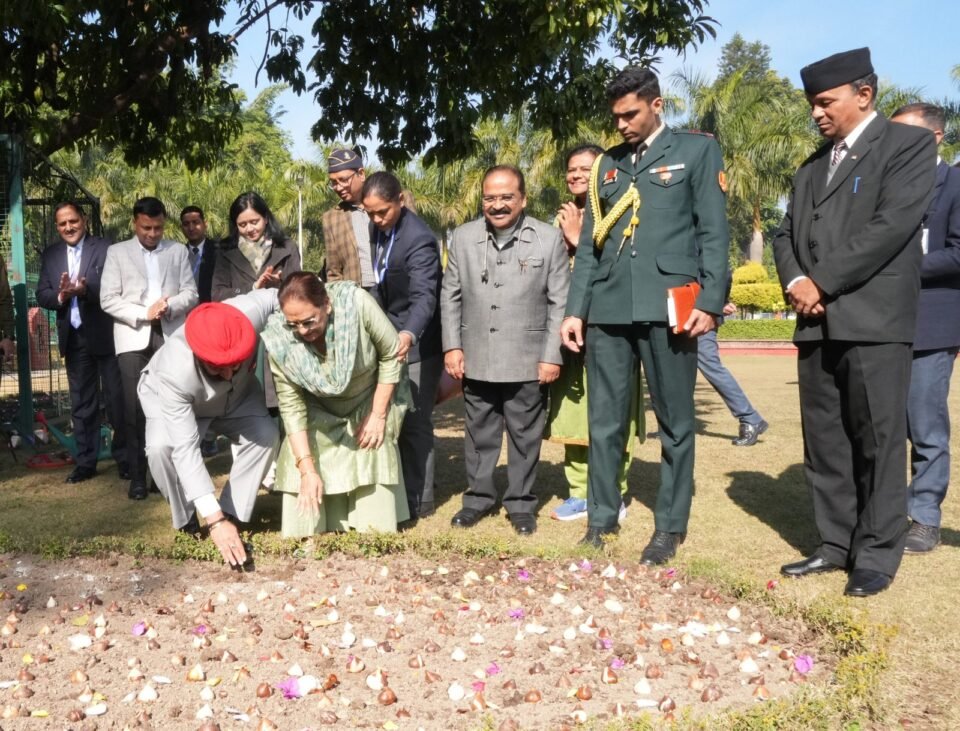 Planting of tulip bulbs is an important step towards enhancing natural beauty and raising awareness about biodiversity: Governor