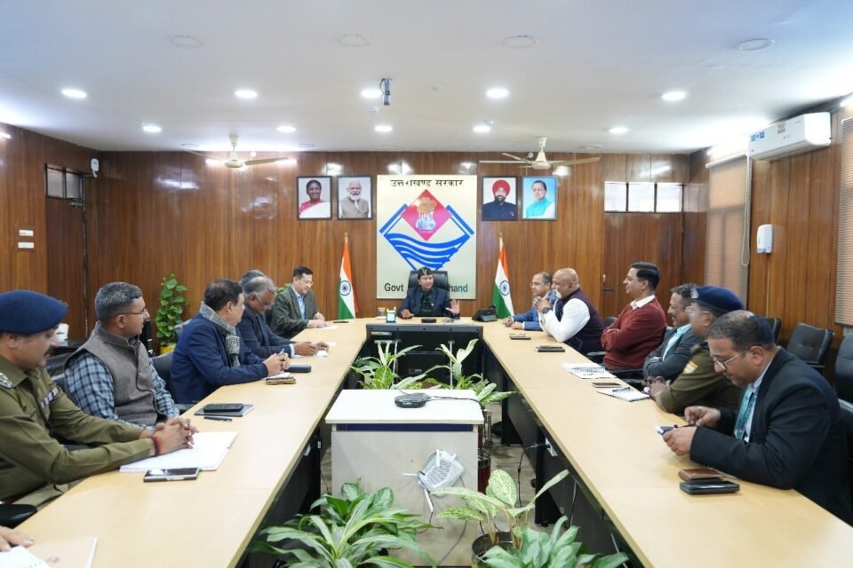 Chief Secretary reviewed the arrangements for the 38th National Games being held in the state