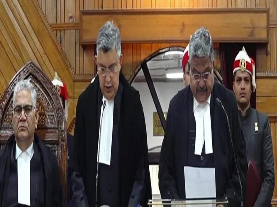 Justice Nathani took oath in Uttarakhand High Court