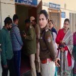 SP inspected the booths and checked the security arrangements