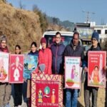 Team leaves to participate in National Voter's Day