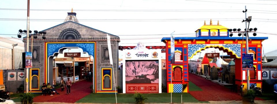 Under the guidance of the Chief Minister, a grand Uttarakhand pavilion has been set up in Maha Kumbh-2025 Prayagraj