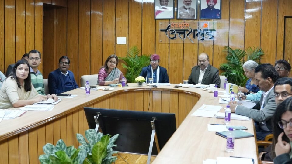 Chief Secretary Radha Raturi participated in the 7th Common Review Mission meeting