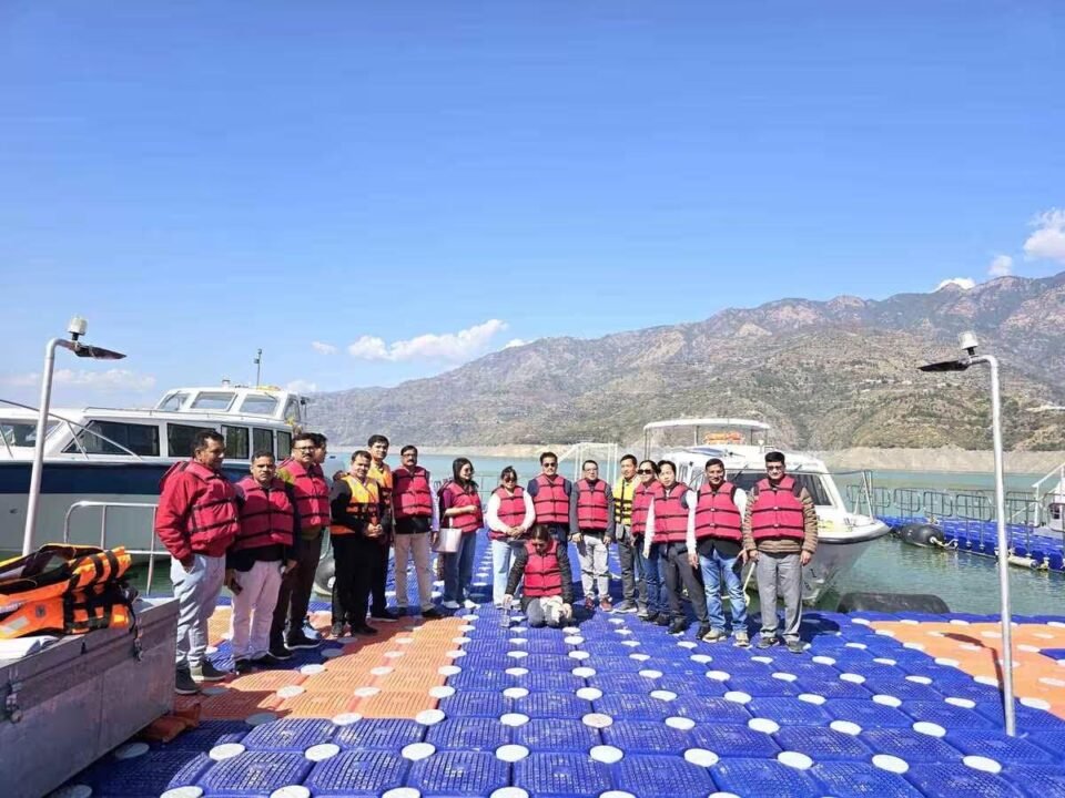 Delegation from Arunachal Pradesh visits Tehri Dam