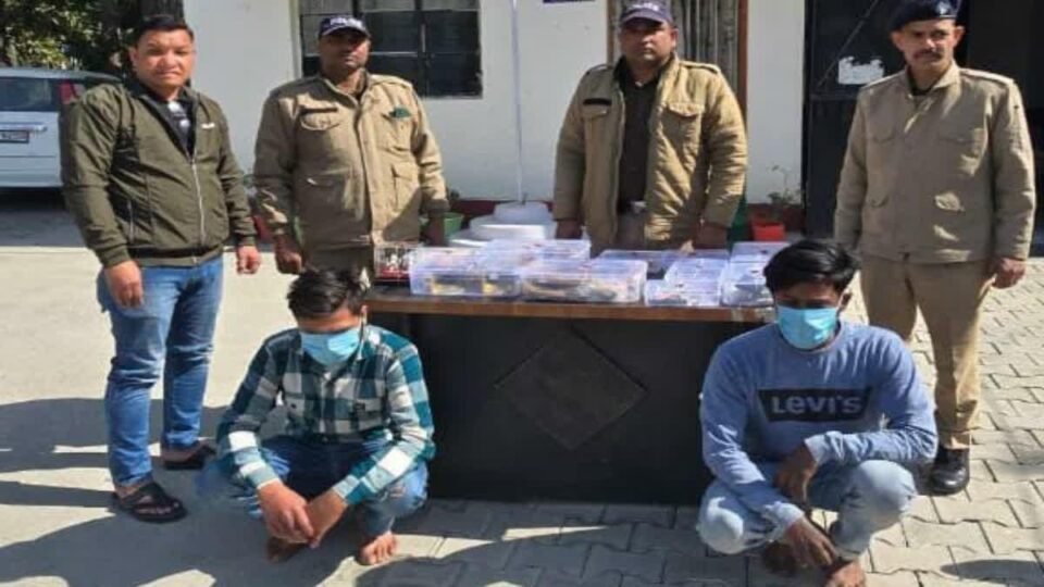 Police revealed the theft from a closed house in Basant Vihar, two accused arrested