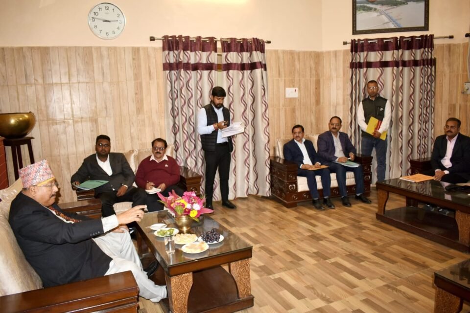 Prepare all proposals related to division of assets Maharaj