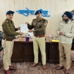 SSP honored policemen who did excellent work in crime meeting