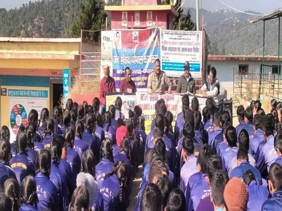 Students were informed about the harmful effects of drugs