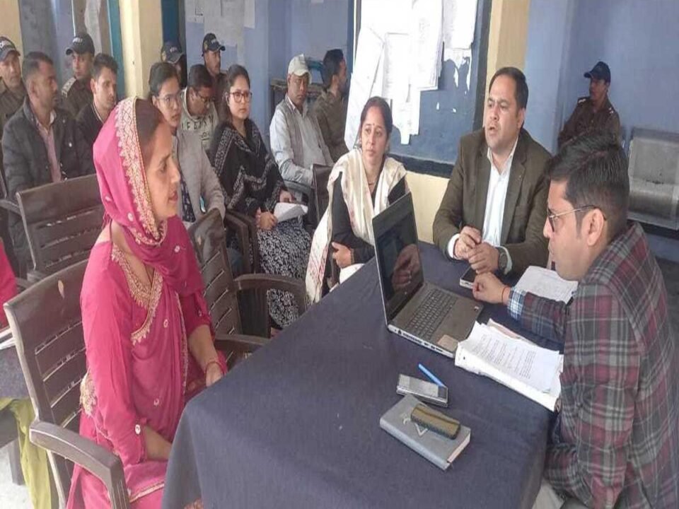 Tehsil day heard the problems of the people