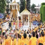 The Mahabhisheka was held in Prajneshwar Mahadev with the sentiment of Sarve Bhavantu Sukhinah