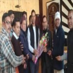 The councilors including the municipal president made a formal meeting with the DM