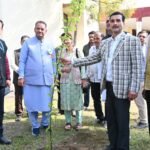 Agriculture Minister Ganesh Joshi inaugurating the one-day silk agriculture fair organised under the joint aegis of Regional Silk Production Research Centre, Dehradun and Bhimtal-Nainital.