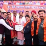 Anil Verma of Youth Red Cross was awarded the Blood Donor Motivational Award