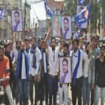 Kanshi Ram's birthday was celebrated by taking out a rally and cutting a cake