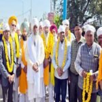 Nagar Kirtan reached Jaspur with Panch Pyaras