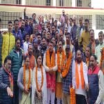 Welcomed BJP District President Govind