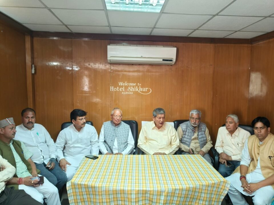 Harish Rawat attacks state government, expresses concern over bad roads and migration