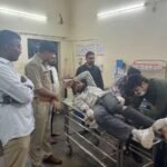 Police encounter with a criminal involved in robbery