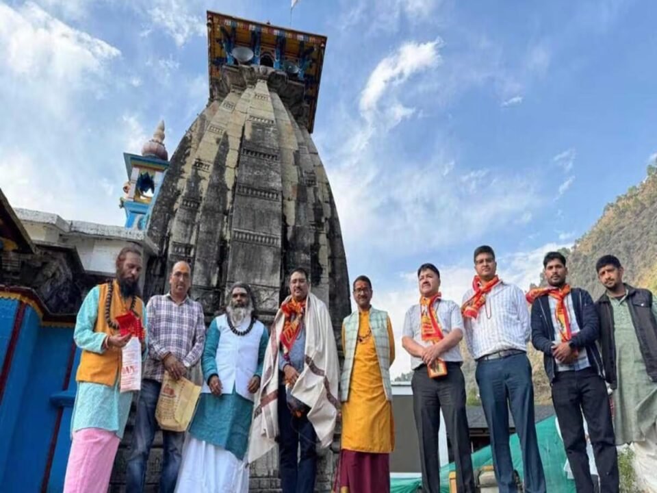 Secretary Yugal Kishore inspected the arrangements at Kedarnath Dham