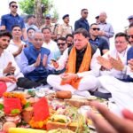 Chief Minister performed worship at the Pran Pratishtha Mahotsav at Kalu Siddha Temple in Haldwani