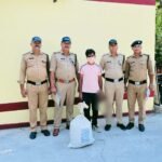 Ganja worth Rs 1.92 lakh recovered from car, smuggler arrested
