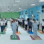 11th International Yoga Day celebrated with zeal and enthusiasm at THDC India Limited