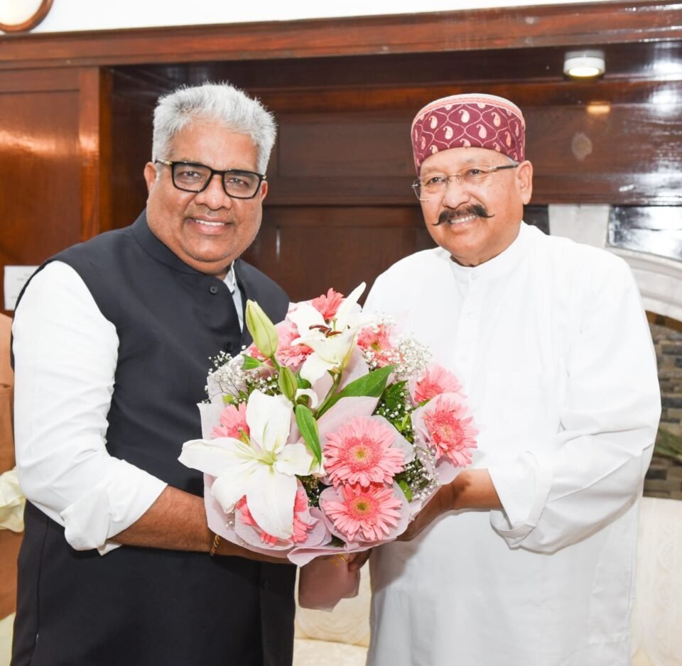 Maharaj made a courtesy call on Union Minister for Environment, Forest and Climate Change