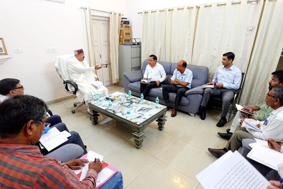 The standards of forest clearance should be improved for the construction of roads in the state: Maharaj