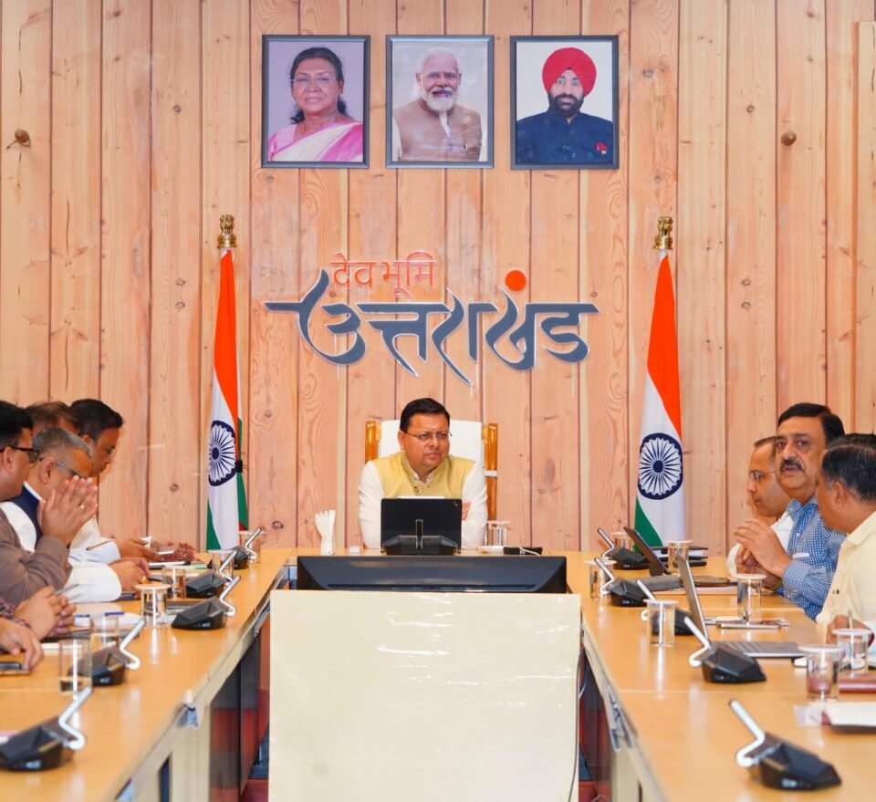 CM Dhami gave instructions to complete the preparations for the successful organization of the proposed grounding ceremony of Rs 1 lakh crore in Rudrapur in a timely manner