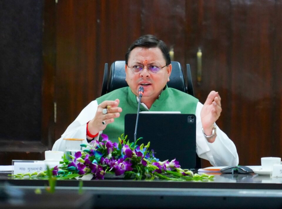 CM Dhami reviewed the CM announcements and other works of the assembly constituencies falling under Tehri Lok Sabha constituency.