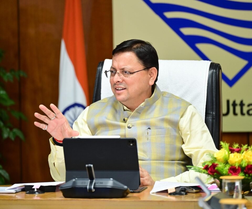 CM Dhami took the meeting of Panchayati Raj Department