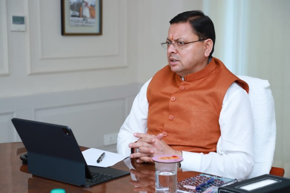 Chief Minister Dhami did a virtual review of the ‘game changer schemes’ of the Tourism Department