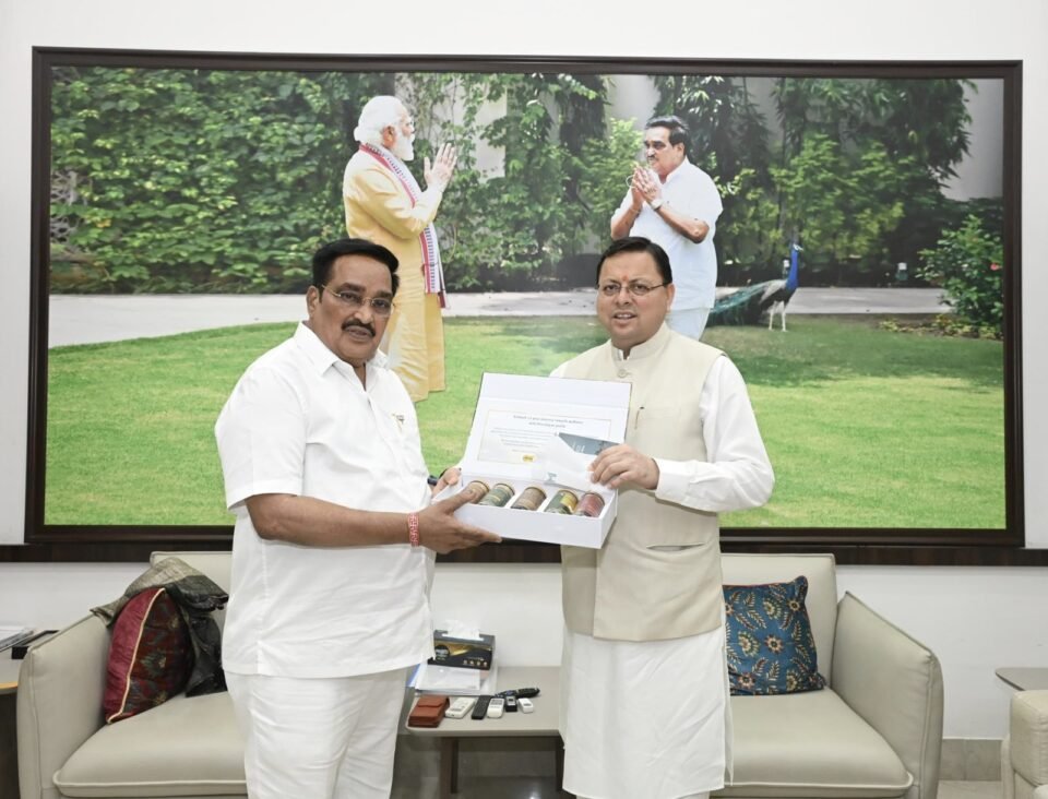 Chief Minister met Union Jal Shakti Minister C.R. Patil