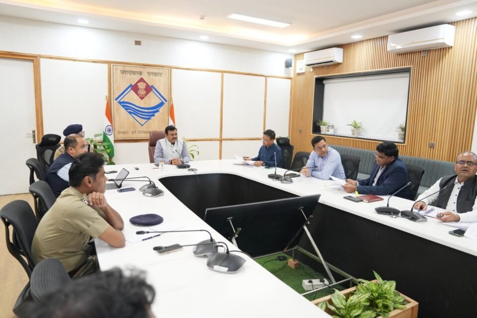 Chief Secretary held a review meeting regarding the preparations for the proposed tour program of the Home Minister