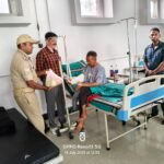 Distressed Raju was referred from Doon Hospital for treatment, operation was completed in Burn Specialist Helping Hands
