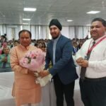 Higher Education Minister Shri Dhan Singh Rawat honored meritorious students in G.R.D.!