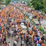 Jam on Laksar and Dehradun highway due to postal Kanwariyas