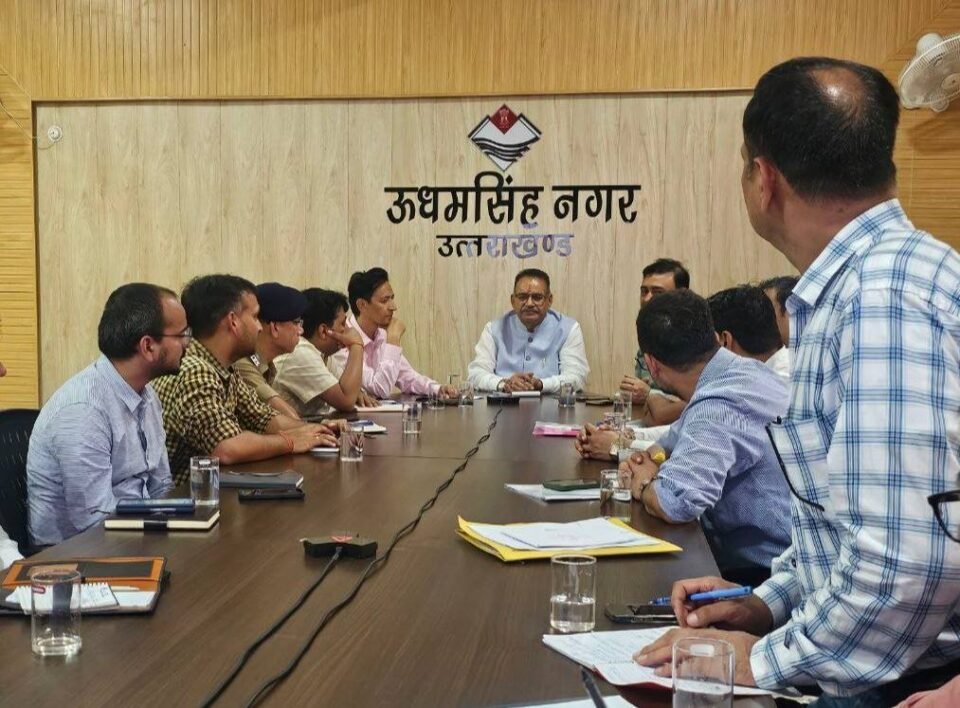Minister Ganesh Joshi held a meeting with officials regarding preparations for Amit Shah's proposed visit to Rudrapur