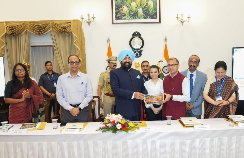 MoU signed between Doon University and NRDC in the presence of Governor
