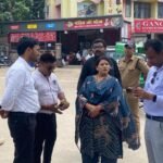 The mayor inspected the cleanliness arrangements at the Kanwar fair
