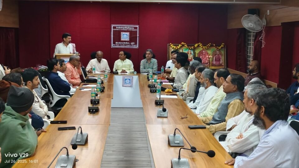 Uttarakhand towards a new era of Sanskrit education Cultural renaissance will begin with the education model inspired by Shringeri