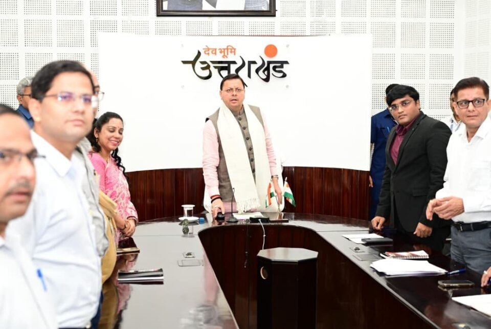 Labor department should create better coordination between industry and workers: Chief Minister Dhami