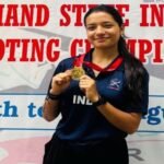 Aayushi won gold medal in shooting championship