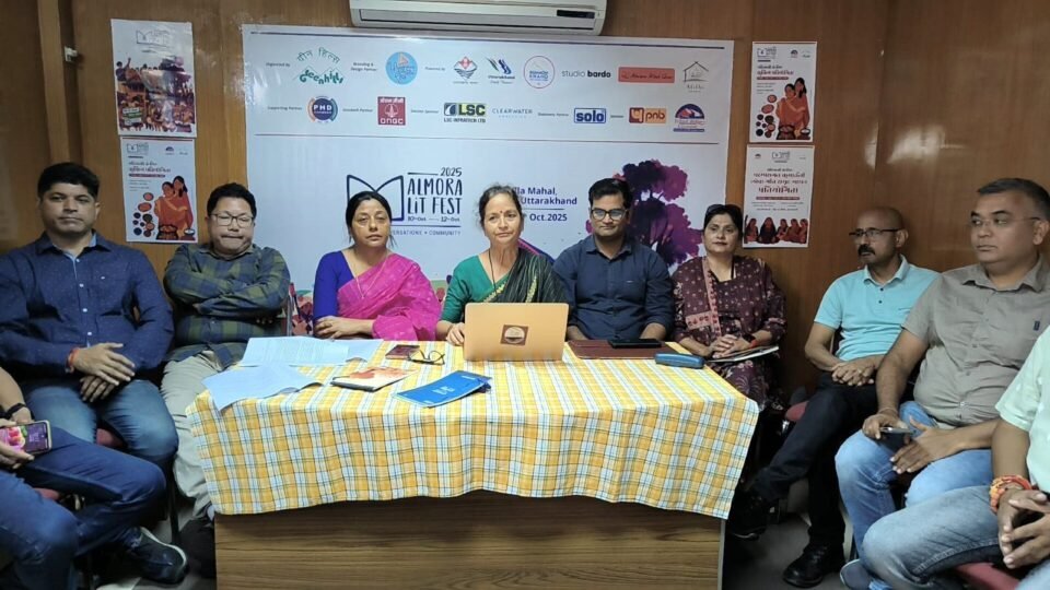 Almora Literature Festival will be organized in Malla Mahal from 10 to 12 October