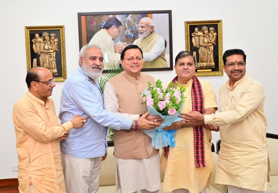 BJP's bumper victory in Panchayat elections, Bhatt expressed gratitude to the public